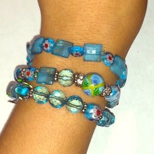 Three piece bracelet set